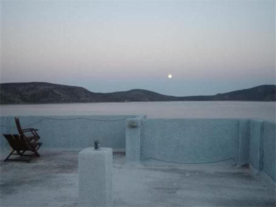 Villa With Breathtaking Views And Private Beach Agios Dimitrios  Buitenkant foto